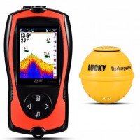 Беспроводной эхолот Lucky FF1108-1CWLA с круглым датчиком Беспроводной эхолот Lucky FF1108-1CWLA с круглым датчиком